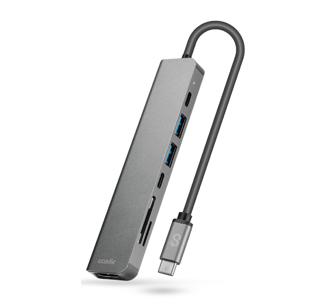 LOGiiX USB Type-C to Multiport Slim Hub