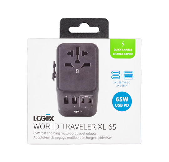 LOGiiX World Traveler XL 65W