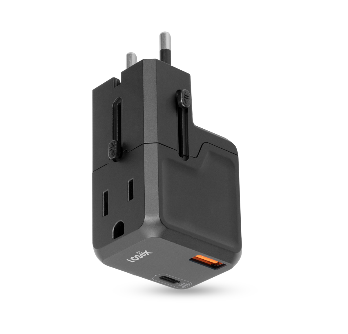 LOGiiX World Traveler LITE Travel Adapter
